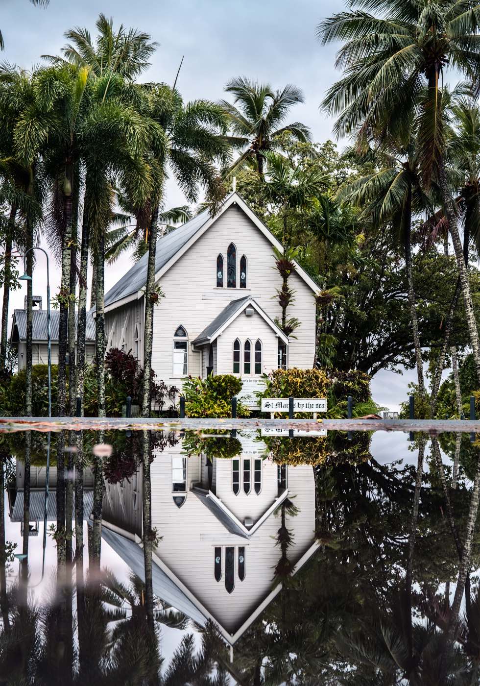 Cyclone Jasper St Marys Port Douglas Reflection Photograph