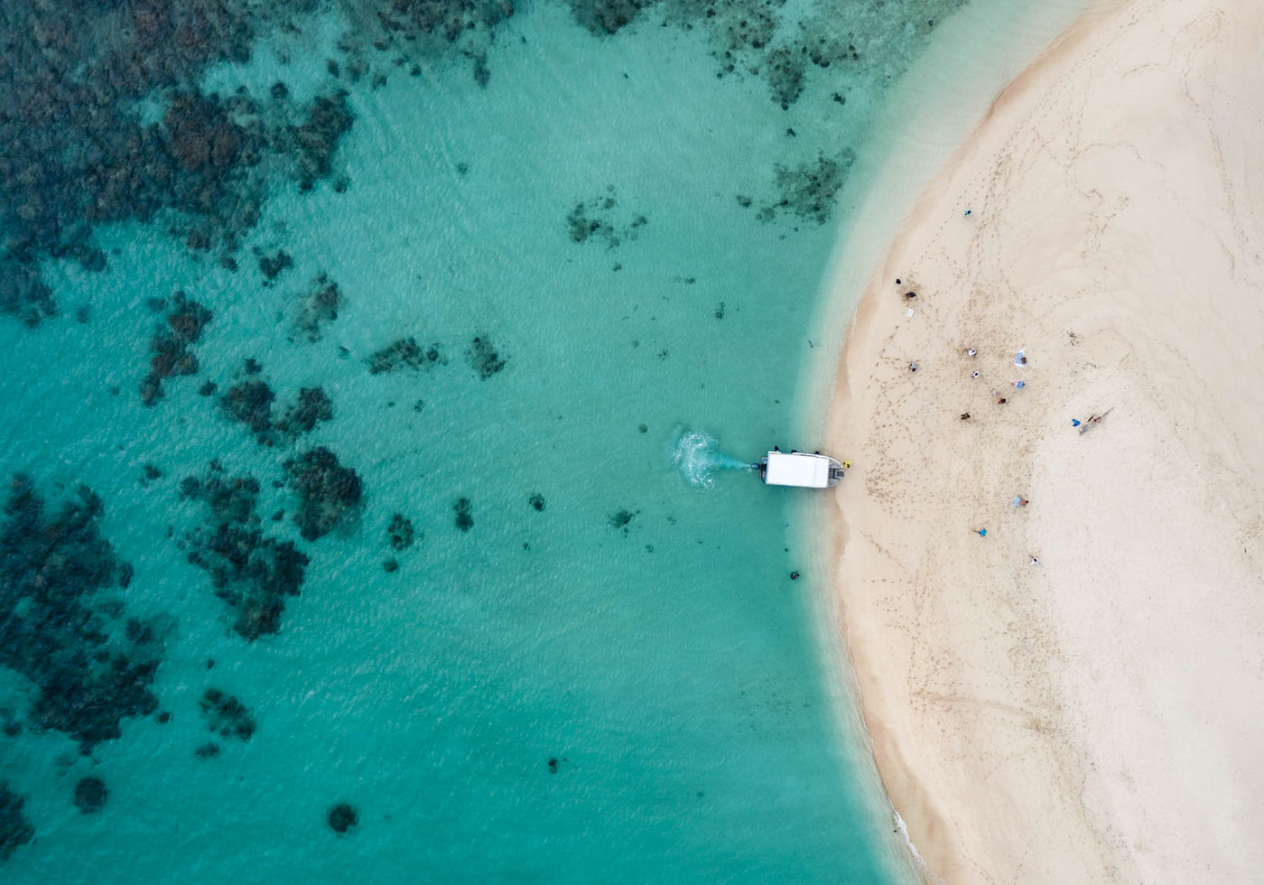 australian ocean art landscape photography over mackay cay by David Lloyd
